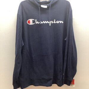 Champion Size XL Men's Lightweight Standard Fit Long Sleeve Hooded Tee. New